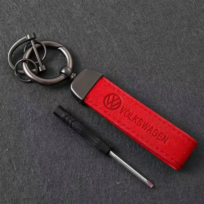 Porte Clé VW en Cuir S495474418f4a4b369b3d02f82546bf2ce