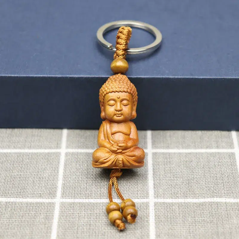 Porte Clé Porte Bonheur Bouddha Thaïlandais • Univers Porte Clé