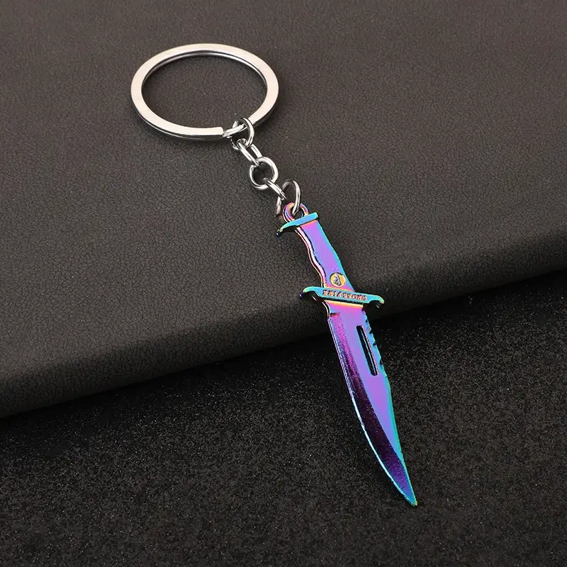 VYIBPDY Porte-Clés Mini Modèle D'Arme Valorant - Alliage Métallique, Cadeau Pour Fans Du Jeu
