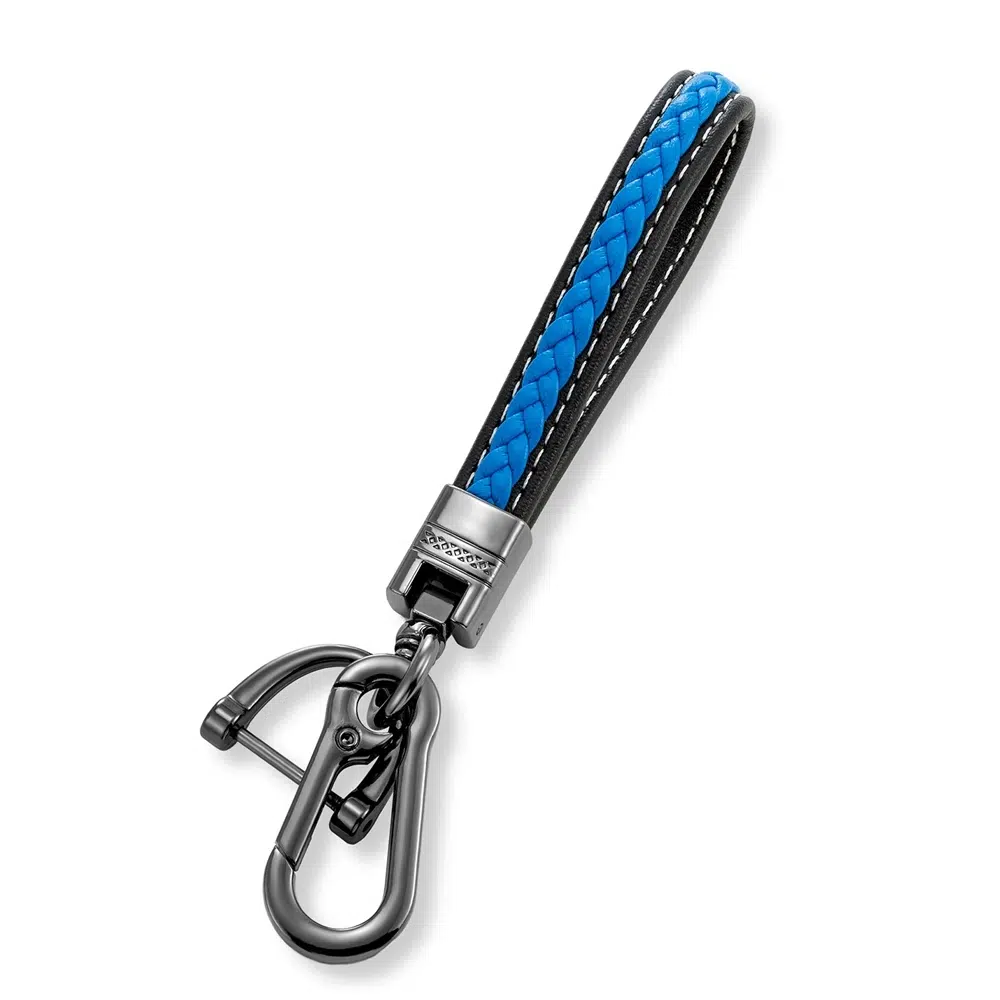 Porte Clé en Cuir Tressé Premium S11bf06a6d8c747eb974c111f298b4f74W