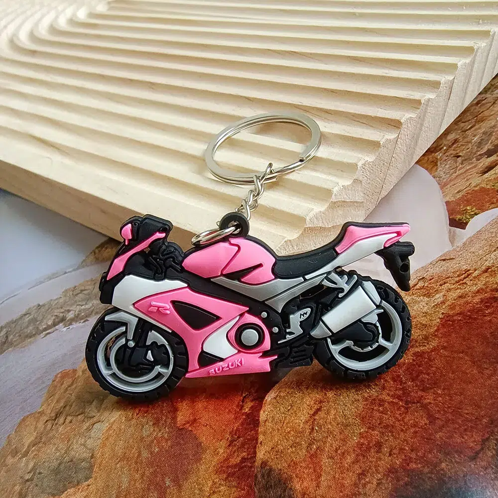 KEYTAILS Porte-clés De Qualité Supérieure Pour Moto, Scooter, VTT, UTV [Ride Or Die], Bleu, Taille Unique