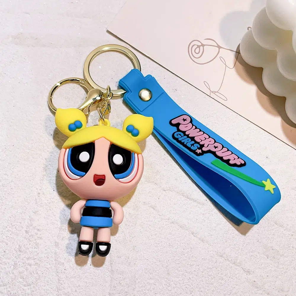 Porte-clés AirPods Skinnydip – Les Powerpuff Girls, Pour AirPods 1 & 2