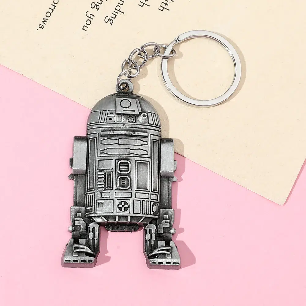 Star Wars SWR2BT01 Porte-Clés En Métal De Base R2-D2 Avec IP Noir