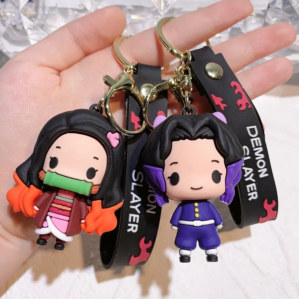 Porte-Clés Figurine Acrylique Tamayo - Demon Slayer (Kimetsu No Yaiba) - Fabriqué Au Japon
