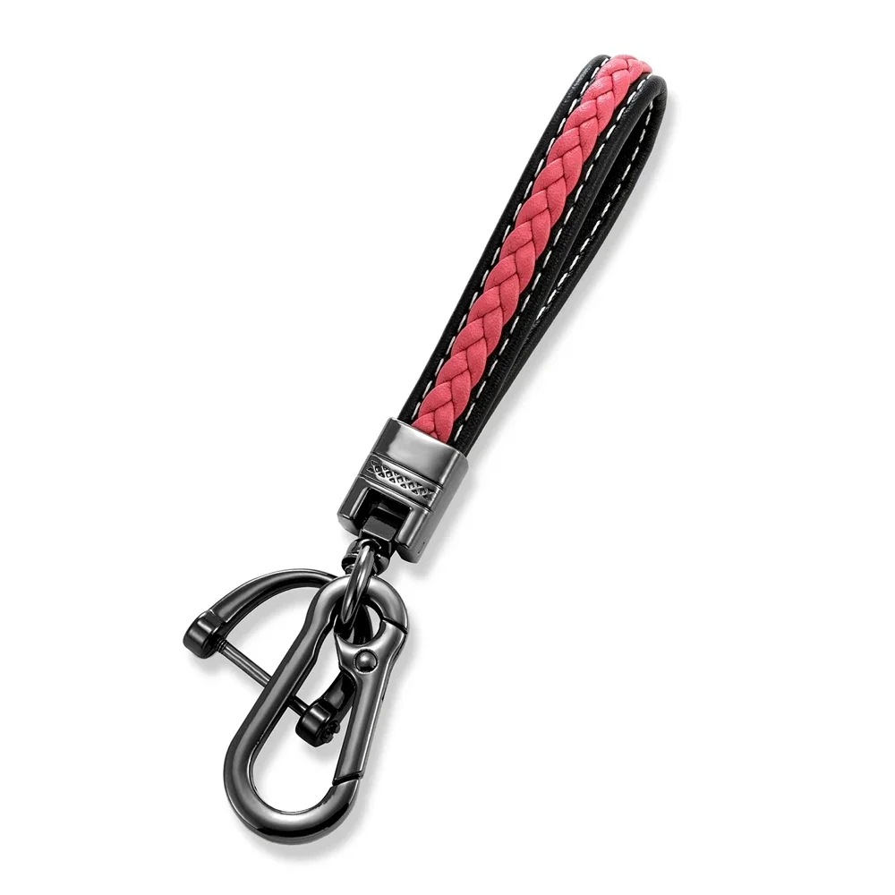 Porte Clé en Cuir Tressé Premium Sa32baa0e7f924703bb27b16f444a66a45