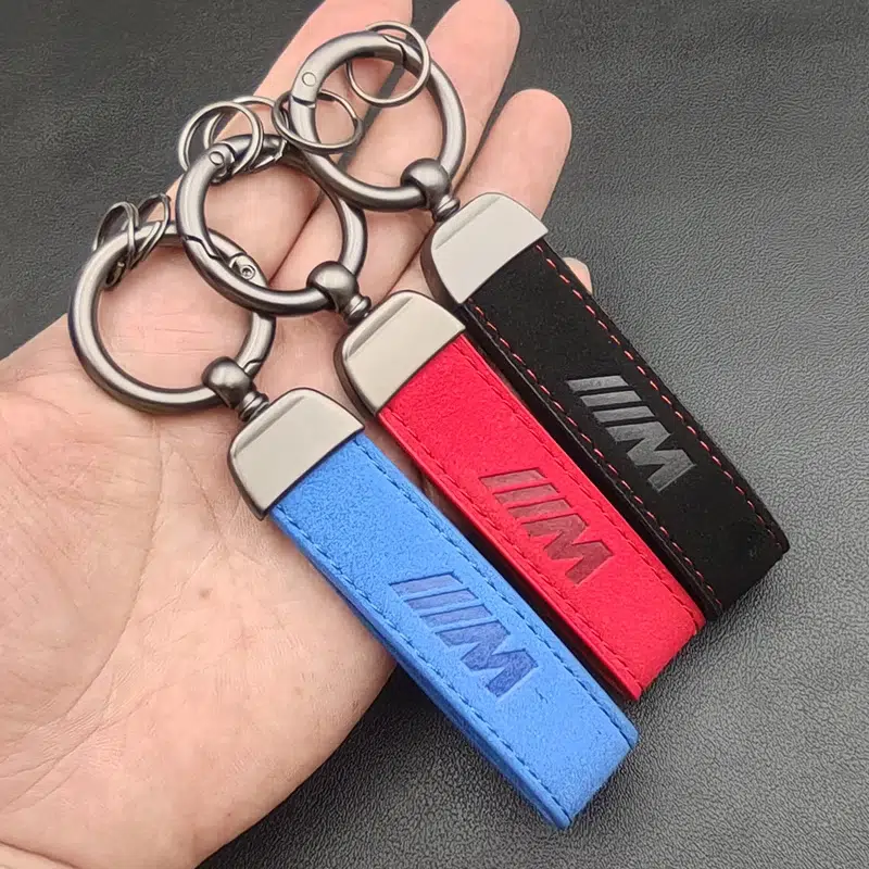 Porte-clés BMW Z1 - Simili Cuir Et Métal - Made In France - Neuf