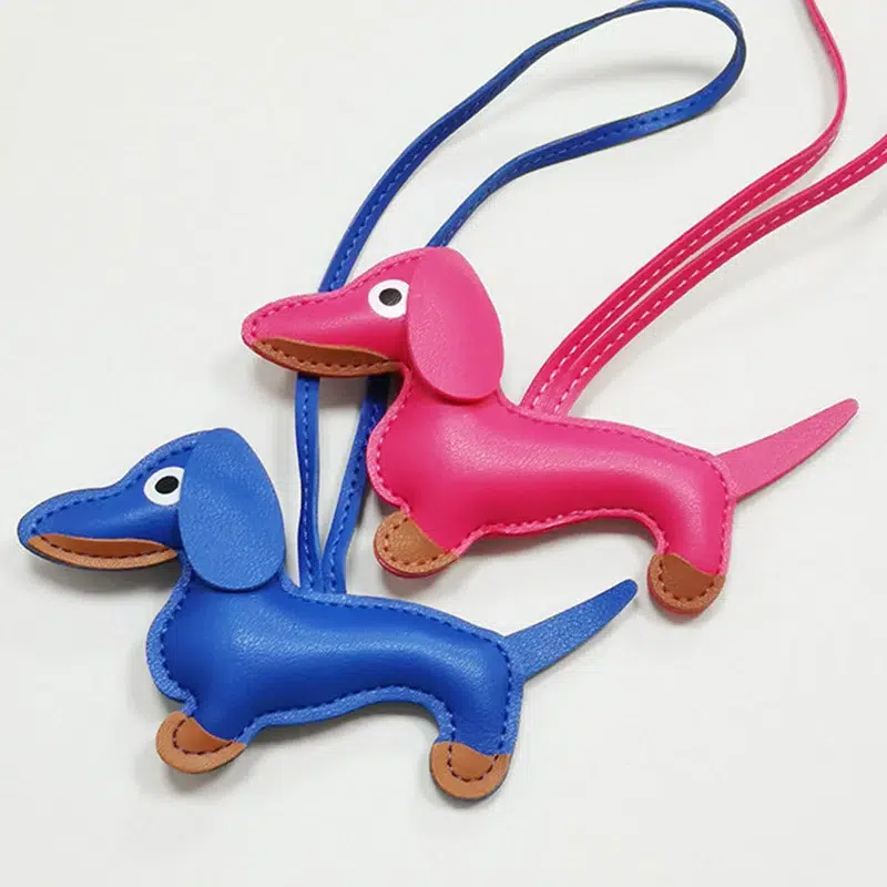 Porte-clés En Forme De Teckel Mignon - Accessoire Original Pour Amoureux Des Chiens, Matériau Durable, Pour Sac à Dos Ou Trousseau - 11