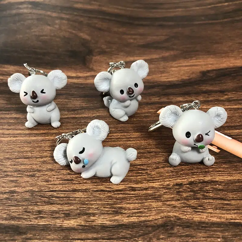 Porte-Clés Mignon Mini Coccinelle Avec Strass En Peluche, Pendentif De